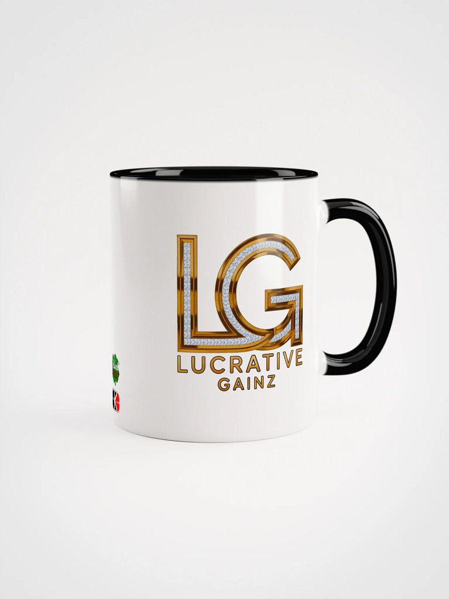 Lucrative Gainz White/Black Mug product image (1)