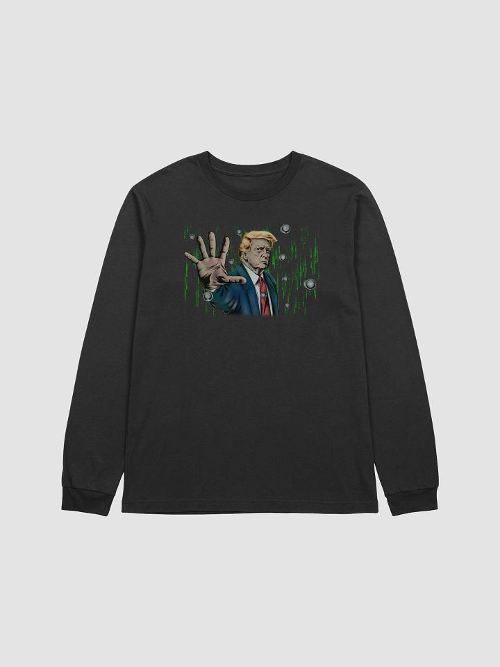 Trump in the Matrix - Long Sleeve Tee product image (1)