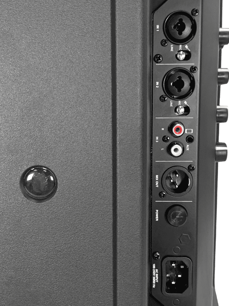 Seismic Audio Connect 8″ Portable 2-Way Rechargeable PA Speaker – All-in-One PA System product image (6)