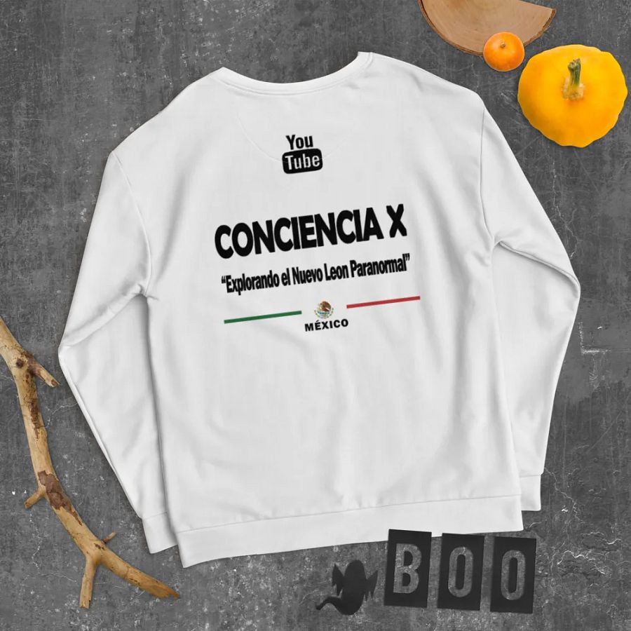 Spooky YouTube All-Over Print Sweatshirt product image (9)