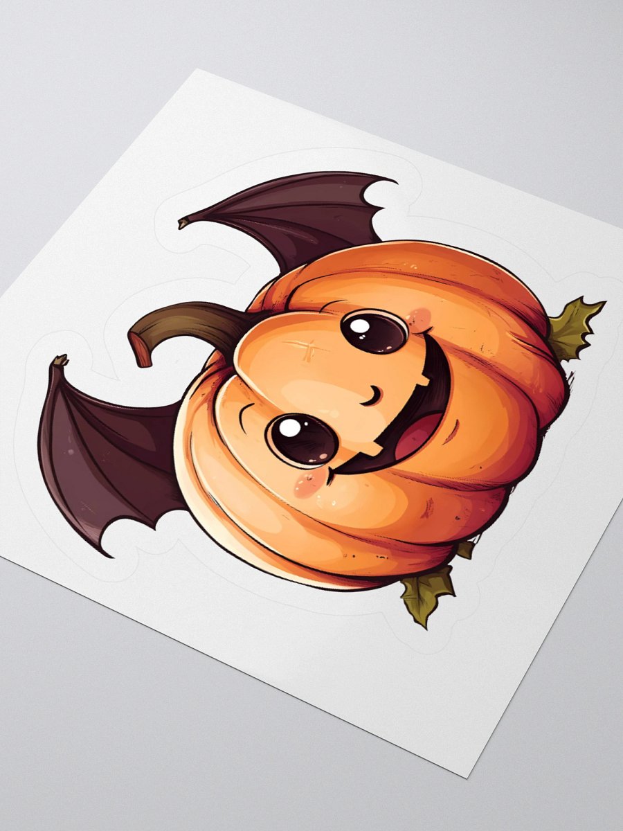 Halloween Bat Jack-o-Lantern Sticker product image (7)