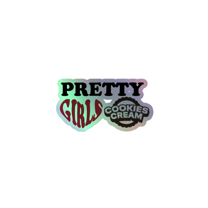 Pretty Girls Love Cookies & Cream Sticker product image (1)