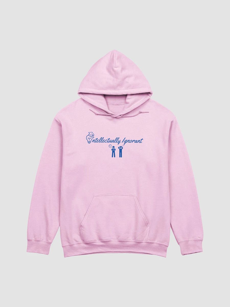 Intellectually Ignorant (Blue Logo) Gildan classic Hoodie product image (3)