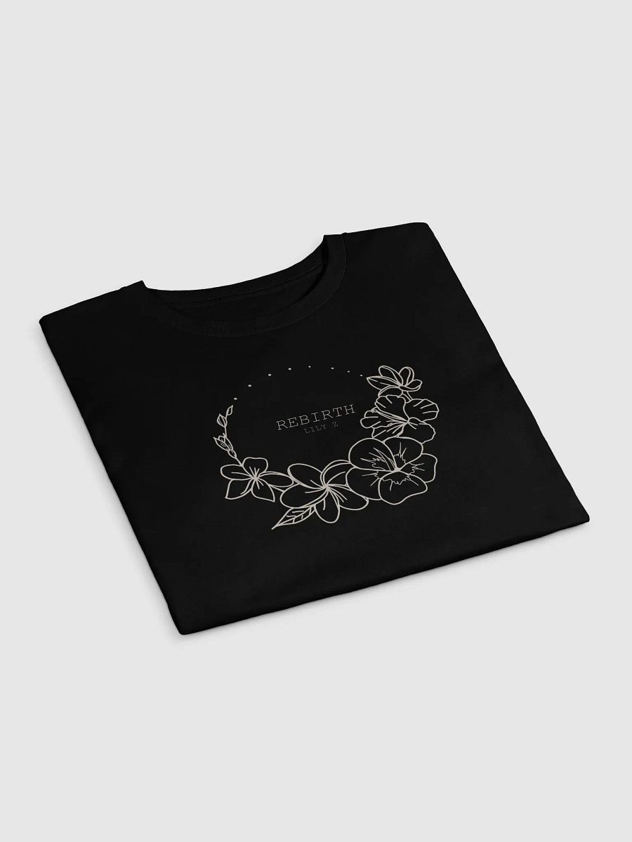 REBIRTH Cropped T-shirt - Black product image (4)