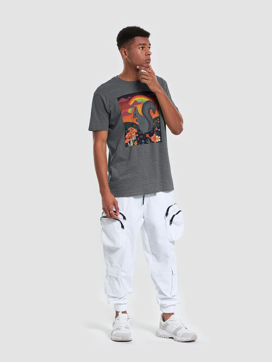Whimsical Sunset Squirrel T-Shirt product image (5)