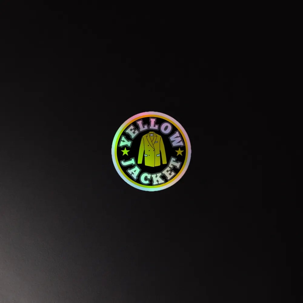Sticker - YellowJacket Circle (HOLOGRAPH) product image (2)