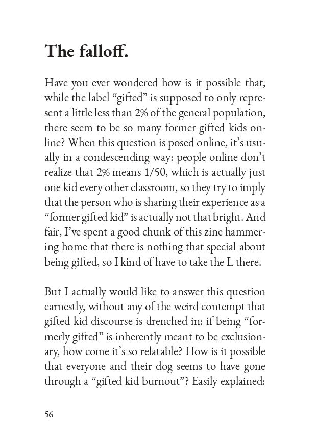 Gifted and other lies (zine) product image (7)