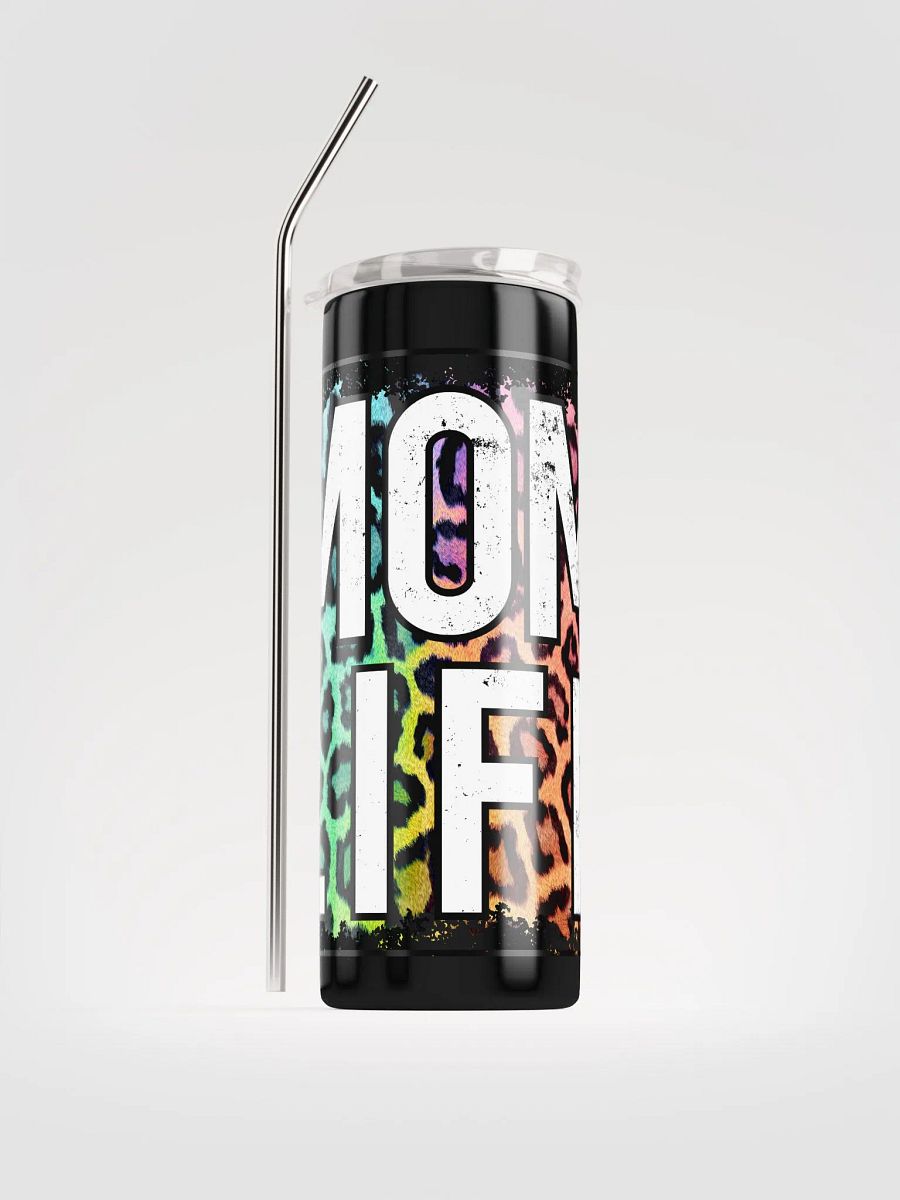 Wild 'Mom Life' Stainless Steel Tumbler product image (1)