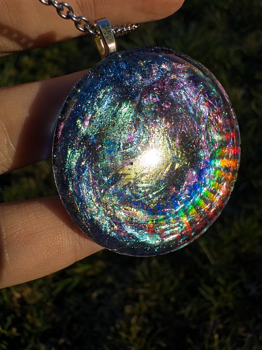 Philosopher’s Stone Holographic Necklace product image (6)