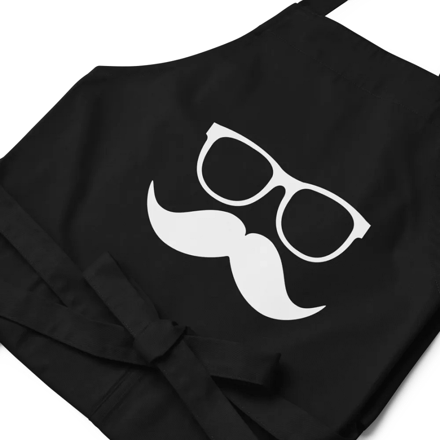 White Moofstache Apron product image (8)