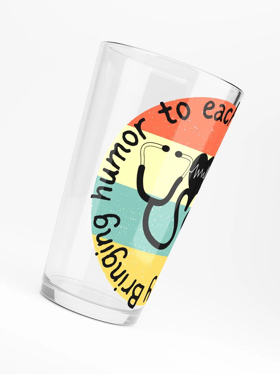 Bringing humor to each patient individually Shaker Pint Glass product image (6)