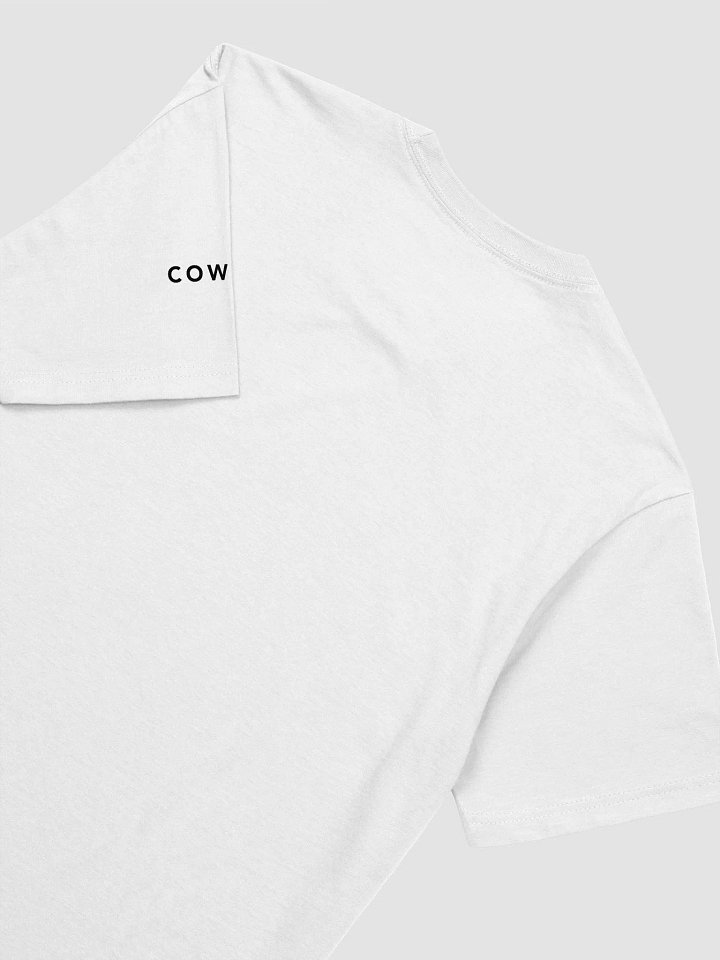 Cowbolt, White T-Shirt with Large Print product image (2)