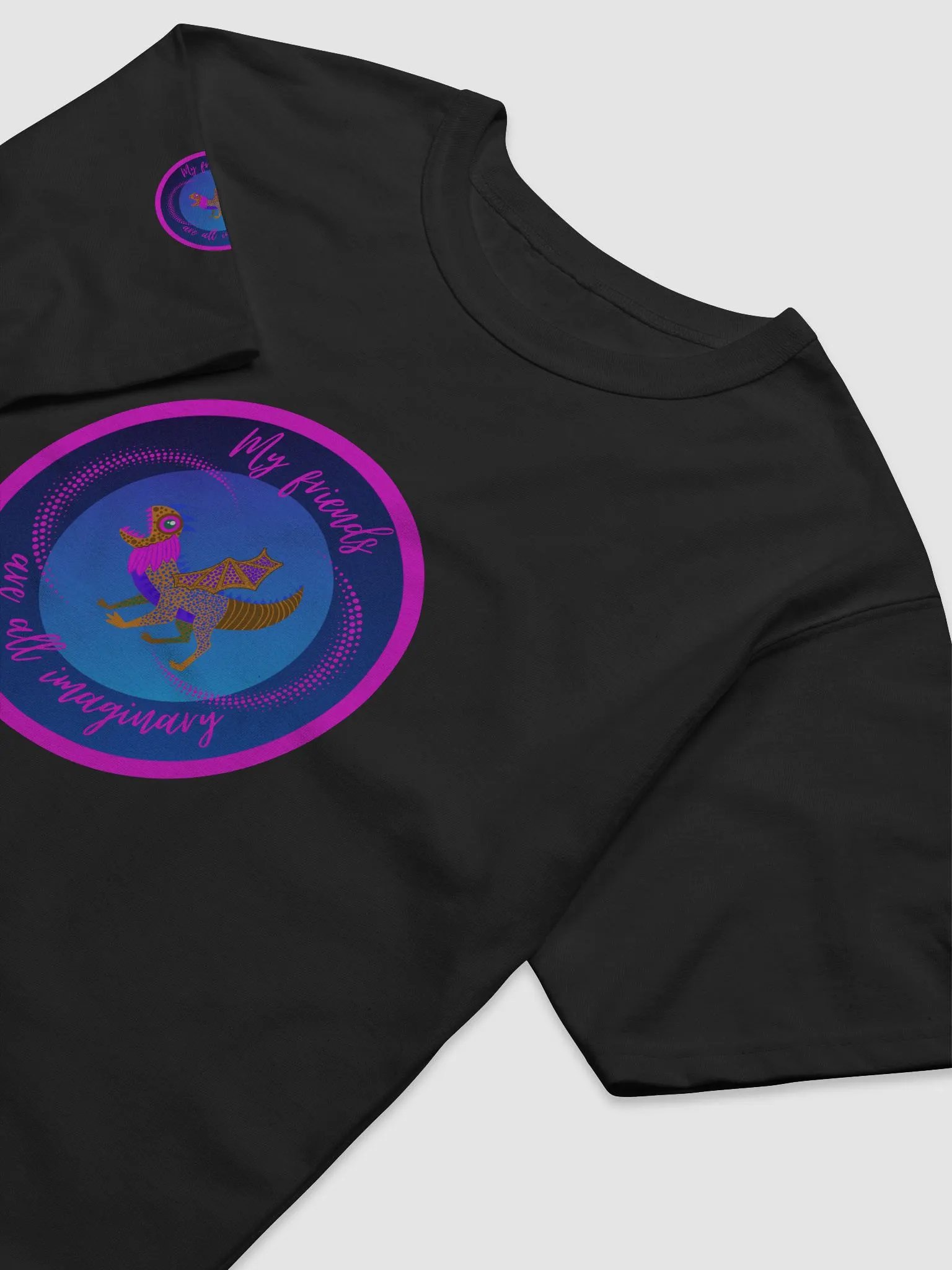 My Friends are All Imaginary Relaxed Fit T-shirt product image (10)