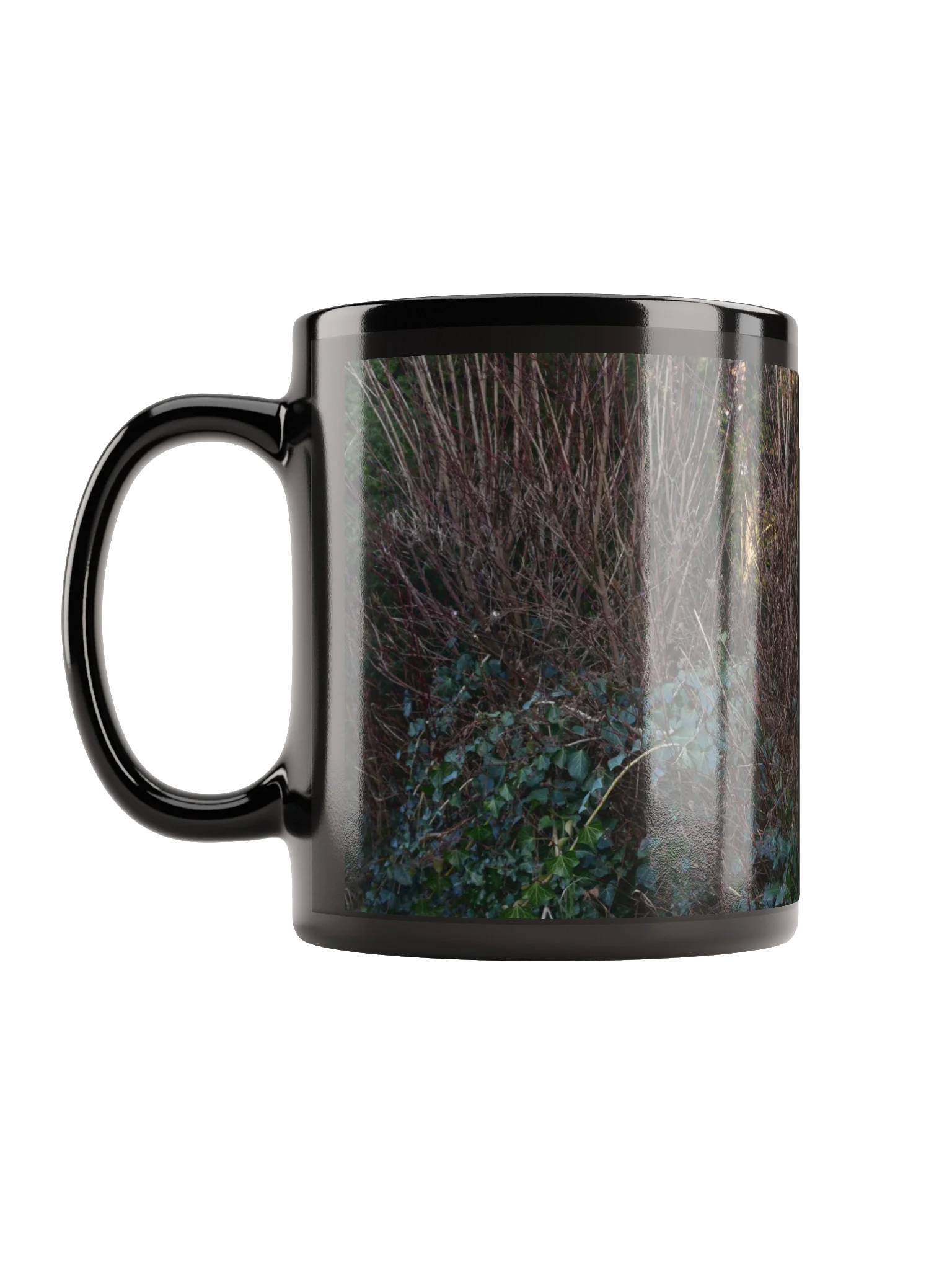 Keramiktasse schwarz - Rostiger Briefkasten product image (6)