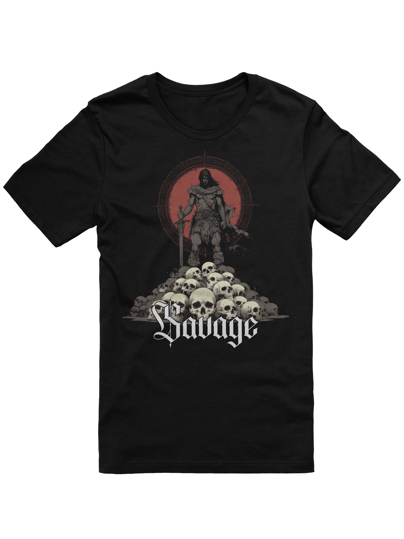 Savage Sword Conan Cimmeria Barbarian Robert E. Howard Hyborian Crom T-Shirt product image (1)