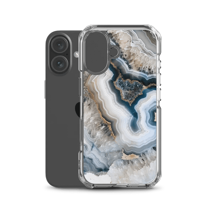 Azure Geode iPhone Case product image (50)