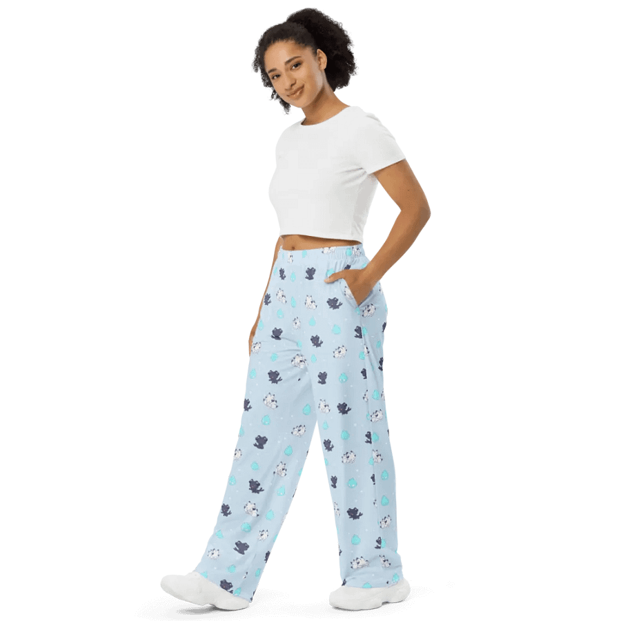 meiya, meinya & wisps blue pajama pants product image (4)