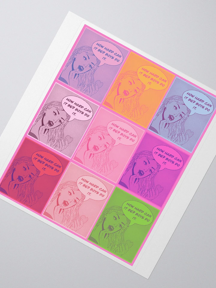 Limited Edition Pop Art Sticker product image (2)