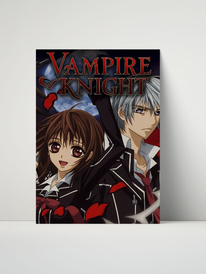 Vampire Knight – “Crimson Moonlight” 8x10 Metal Print product image (1)