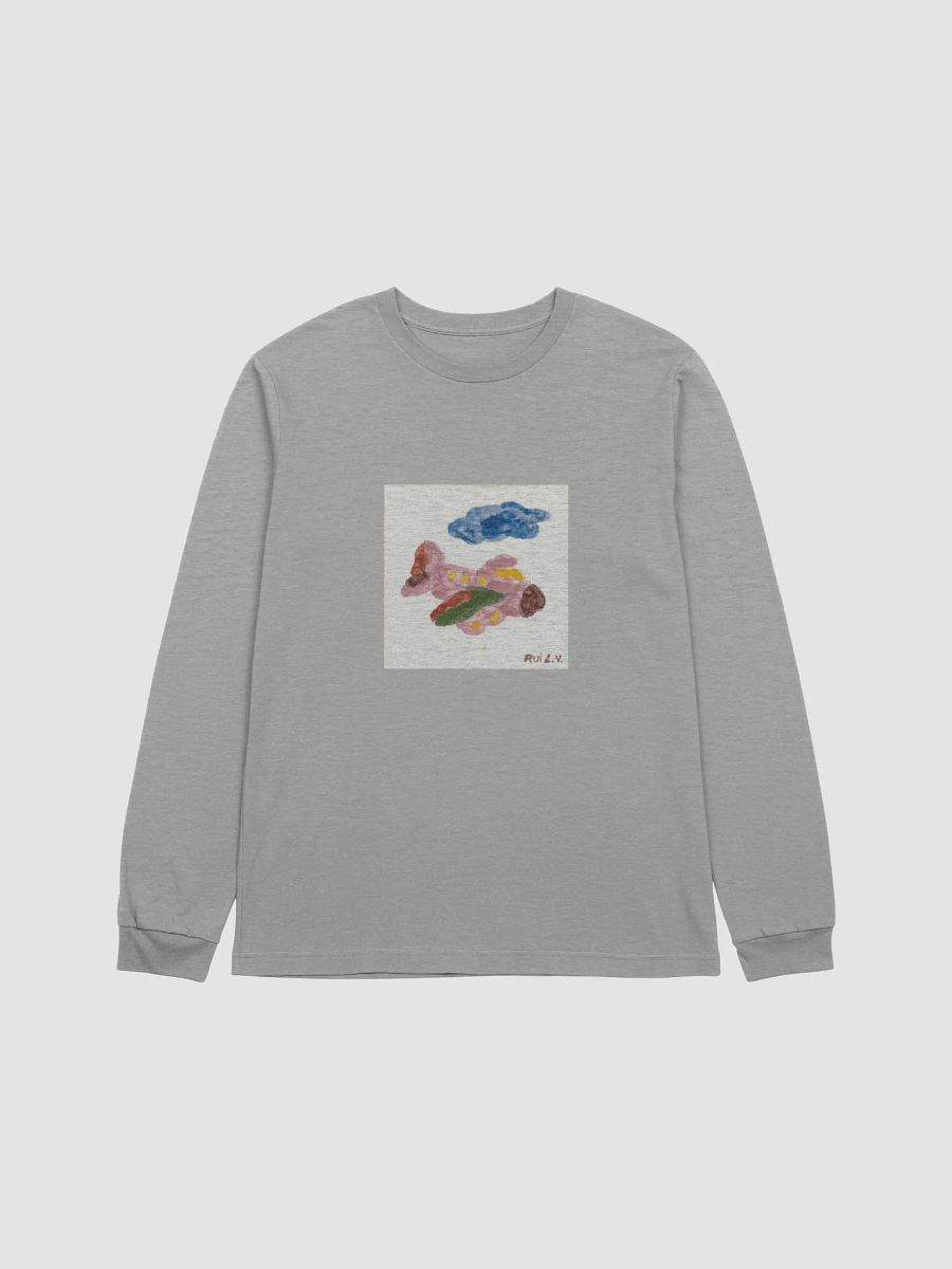 Kid Airplane (Bella+Canvas Supersoft Long Sleeve T-Shirt) product image (3)