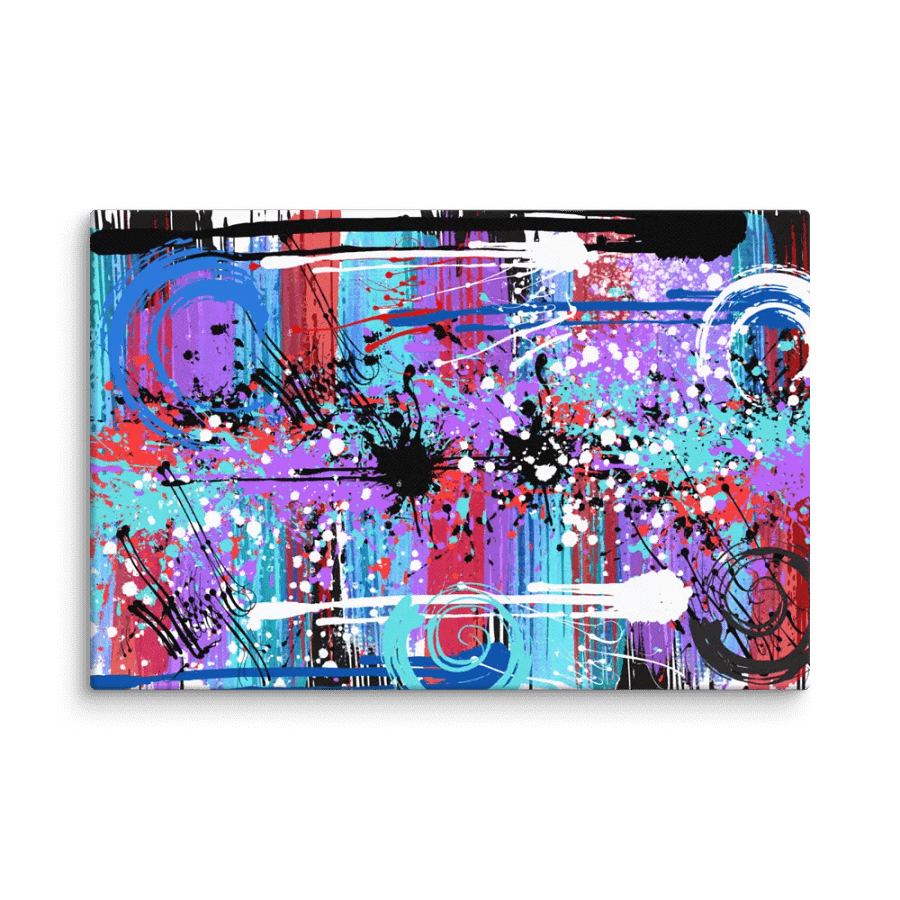 Splash of Color Canvas product image (3)
