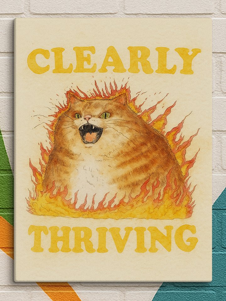 Clearly Thriving - Canvas product image (1)