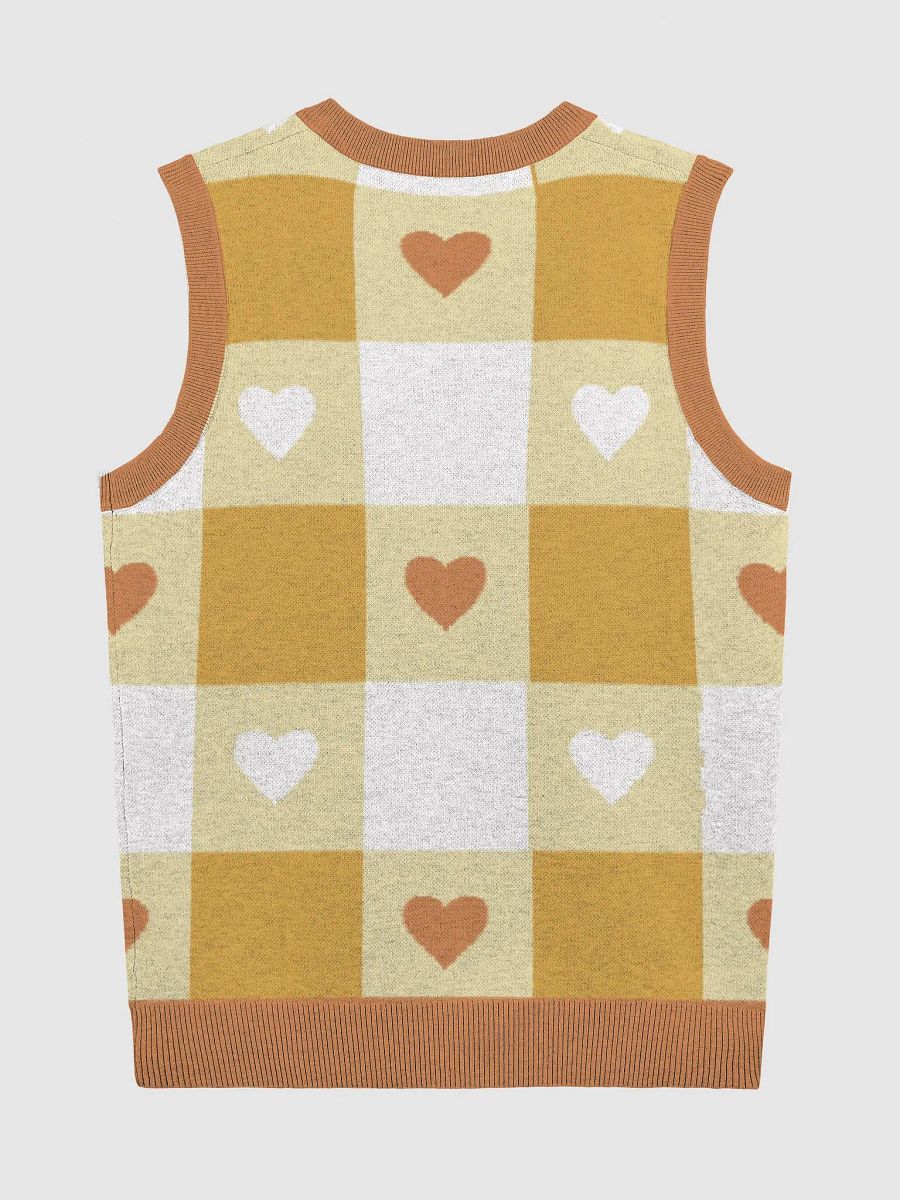 TeddyChan Plaid Vest - Yellow product image (10)