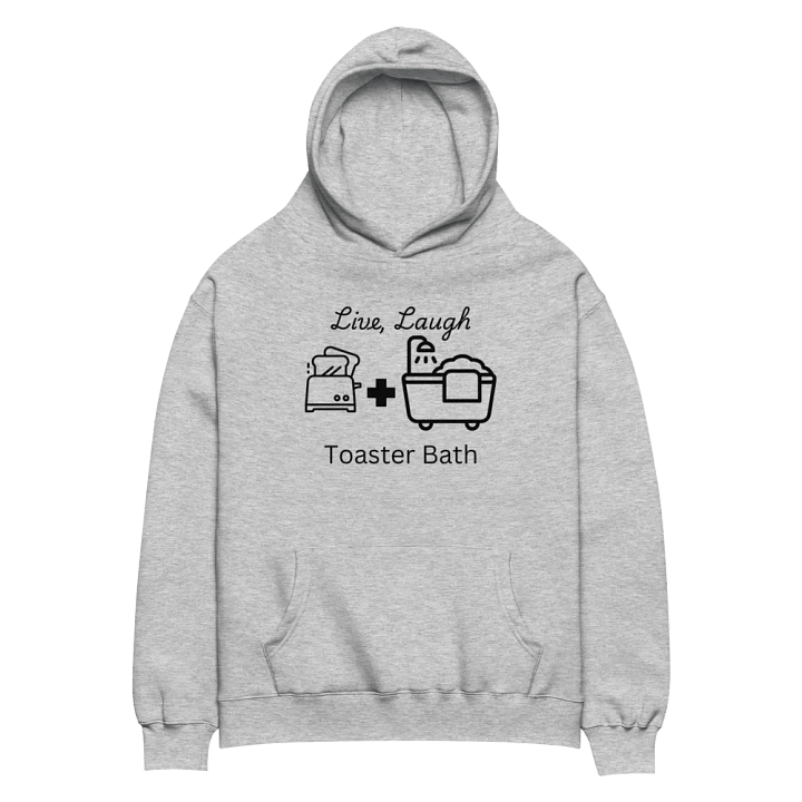 Toaster Bath Unisex Oversized Hoodie product image (6)