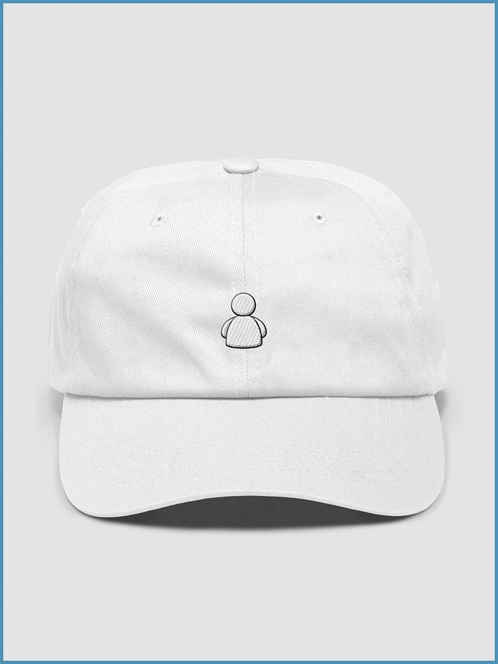 🕊️ nebesa white dad cap 🕊️ product image (1)