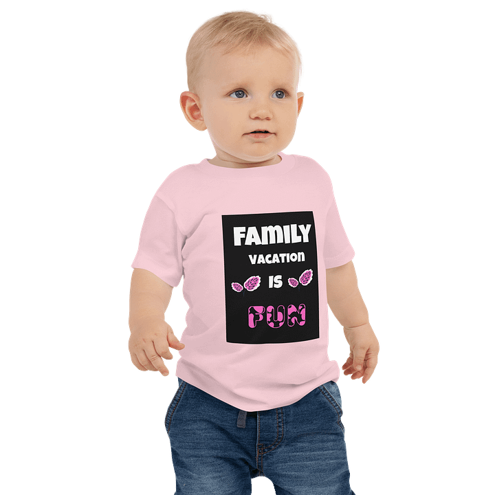 Fun Family Vacation Baby Tee product image (1)