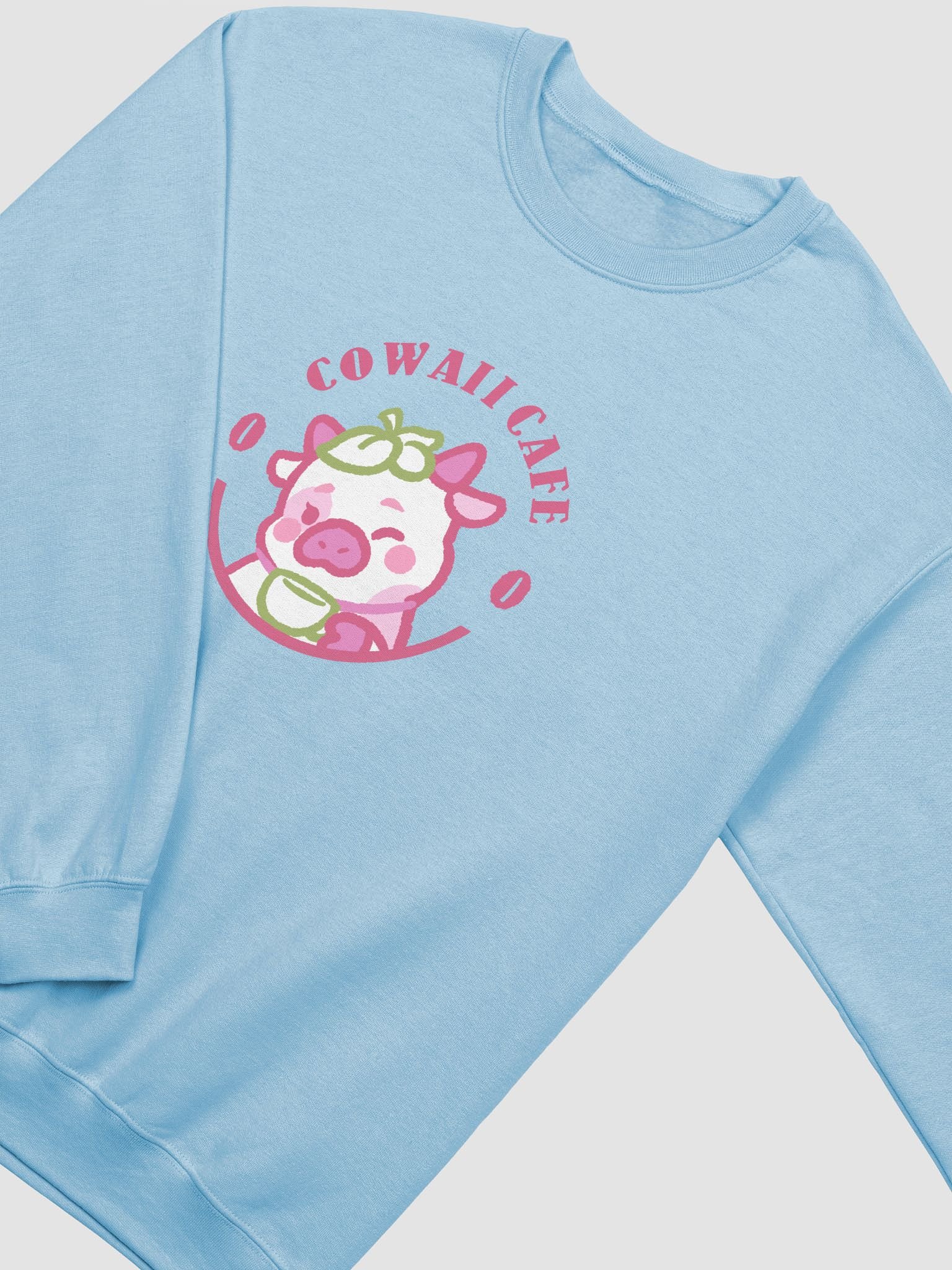 Cowaii Cafe Crewneck (design on front only) product image (2)