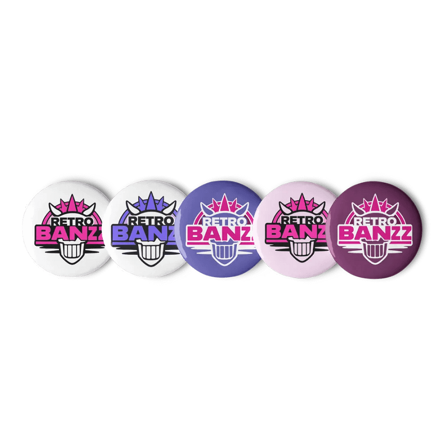 Retro Pins (Set Of 5) product image (8)
