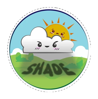 Shade Die Cut Sticker product image (1)