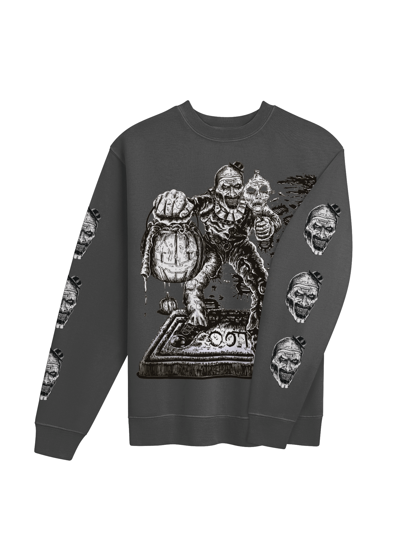Trick or Treat with Art the Clown- Clean Version- Unisex Sweatshirt product image (18)