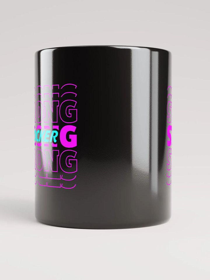KNOCKER STRONG GLOSSY BLACK MUG product image (2)