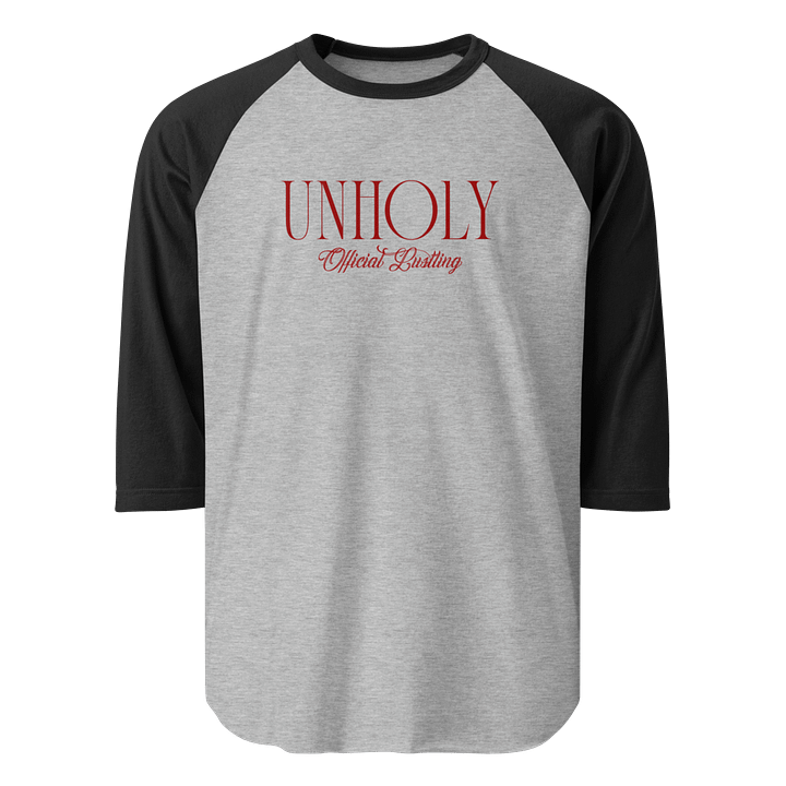 UNHOLY Official Lustling Baseball Tee product image (1)