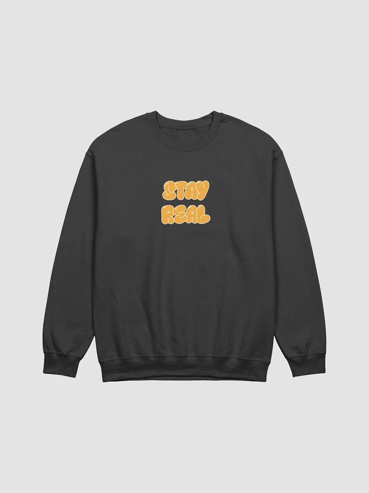 Playful Bubbly 'STAY REAL' Sweatshirt product image (4)
