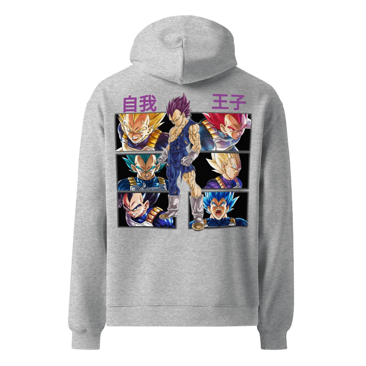 Saiyan Prince Oversized Hoodie product image (1)