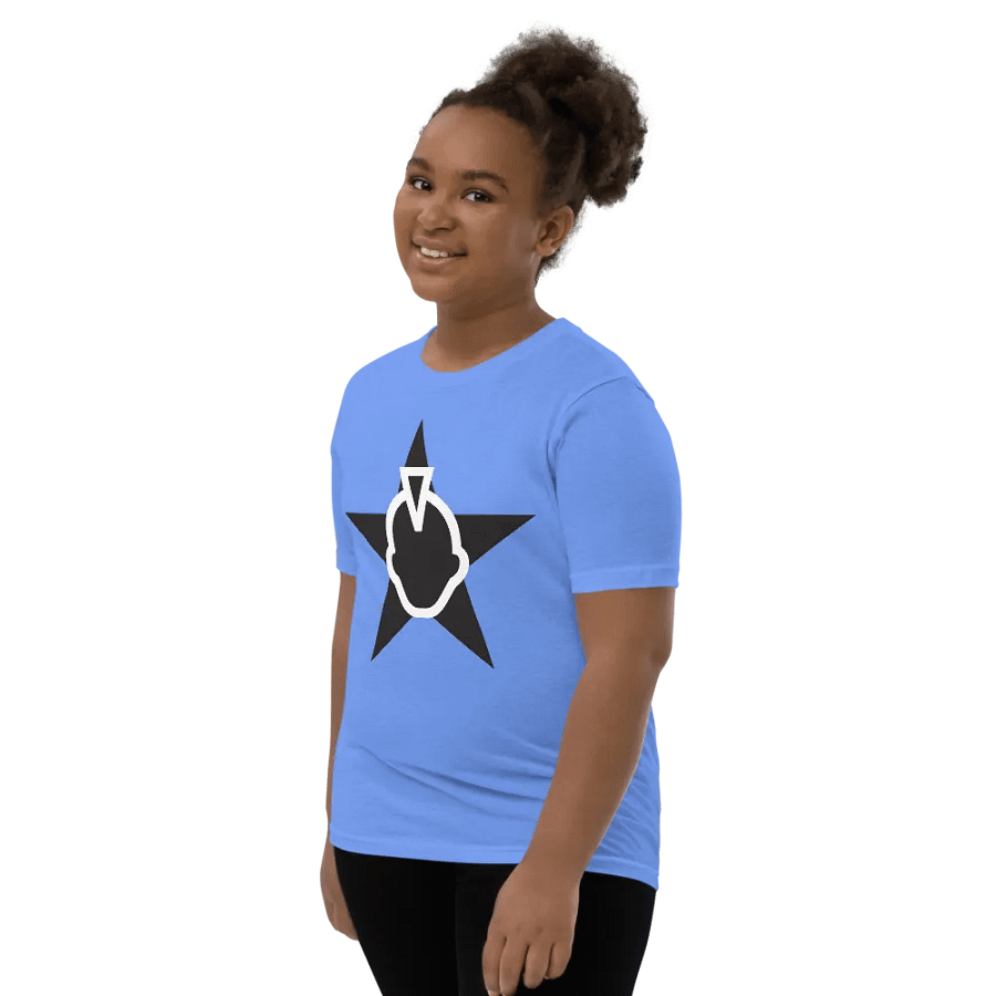 Youth Flipside Star Classic Cotton T-Shirt product image (27)