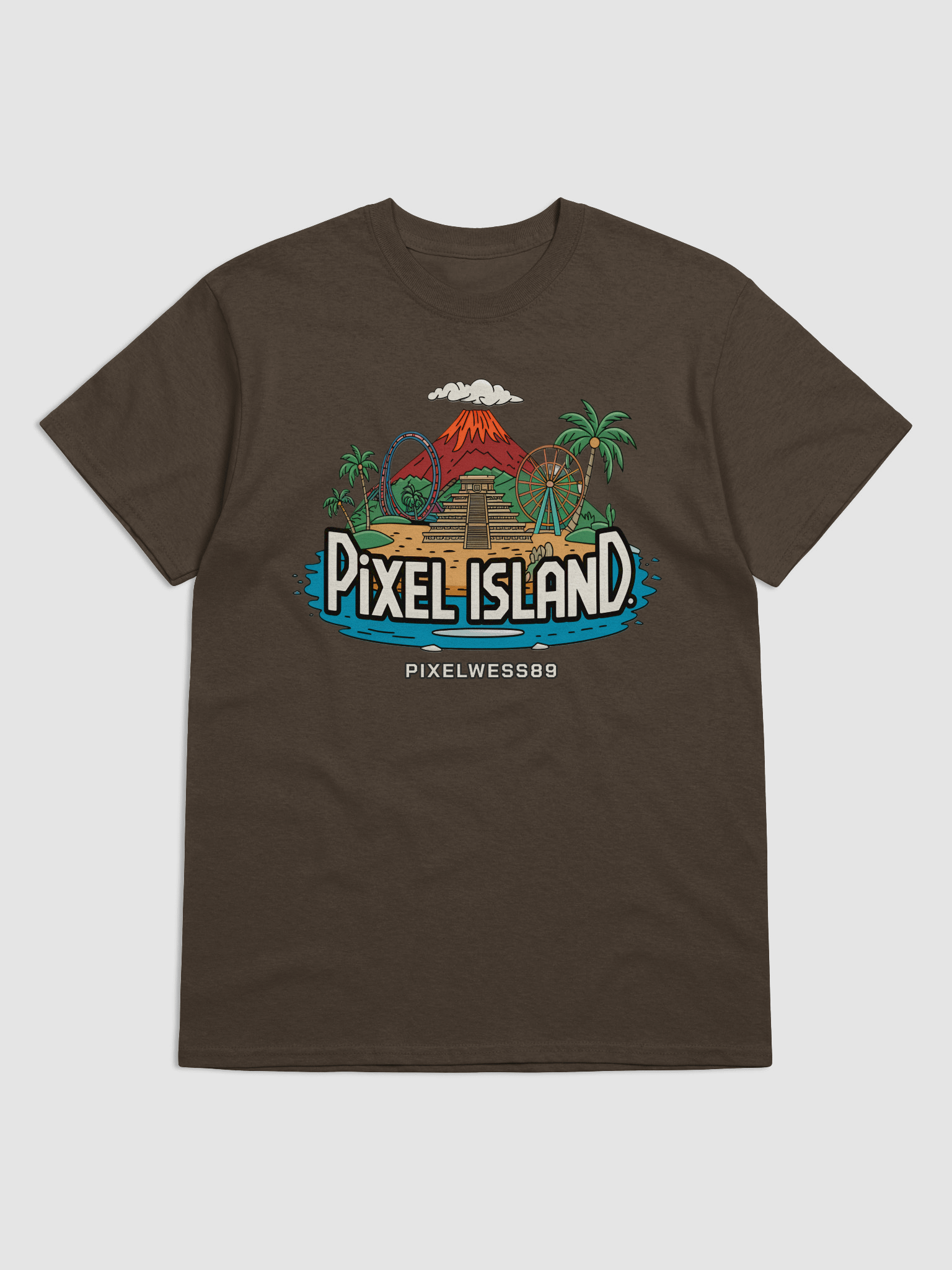 Pixel Island - Regular T-Shirt product image (2)