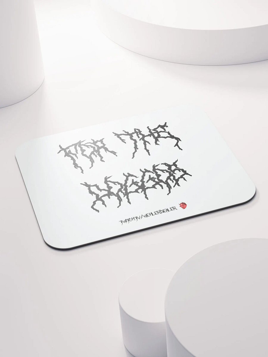 Mousepad - 'For the Doggos' (metal font) product image (6)