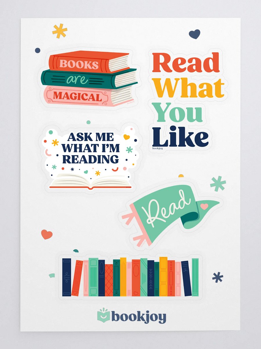 Book Joy Sticker Sheet product image (3)