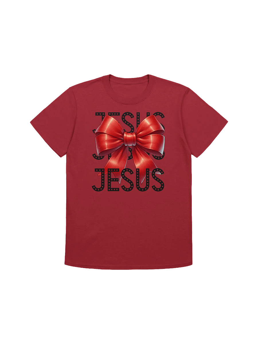 JESUS Bow Charm Gildan Unisex Softstyle T-Shirt product image (1)