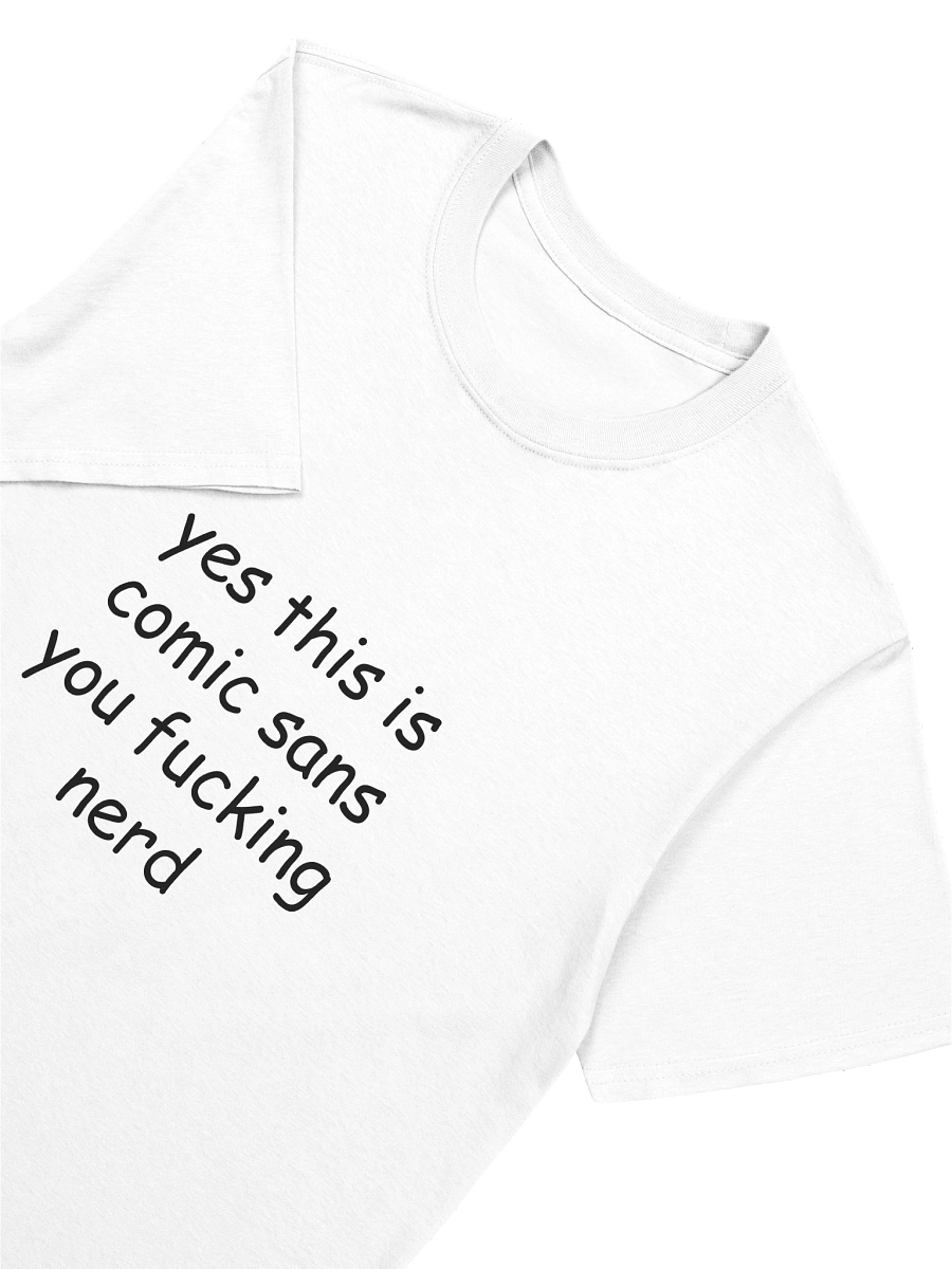 comic sans t-shirt product image (3)