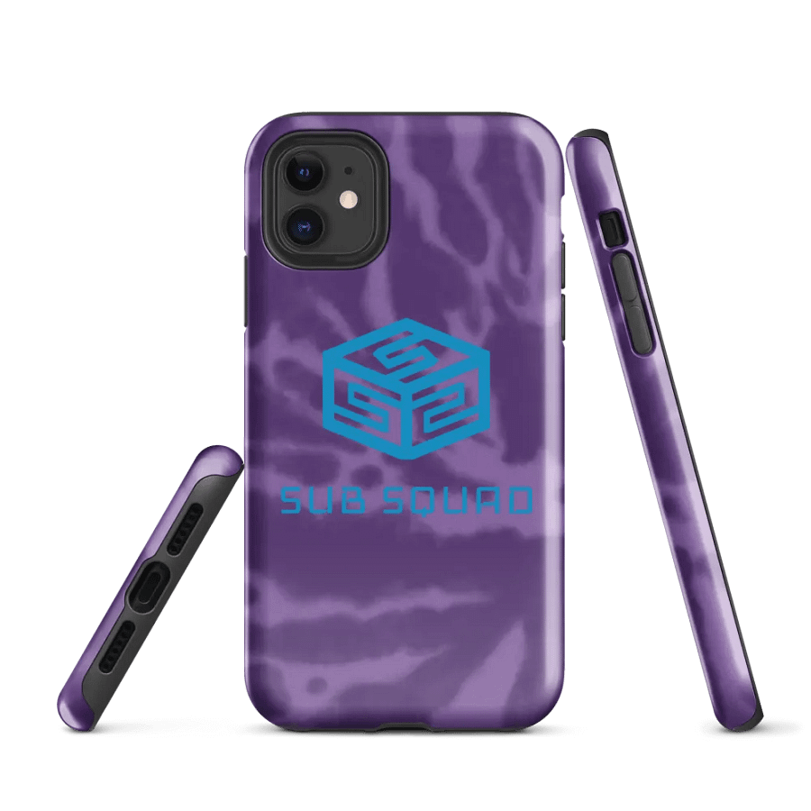 Sub Squad Official Tough iPhone® Case - Purple Marble product image (1)