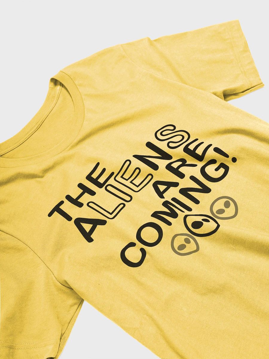 The Aliens Are Coming! - Black - Bella+Canvas Supersoft T-Shirt product image (3)