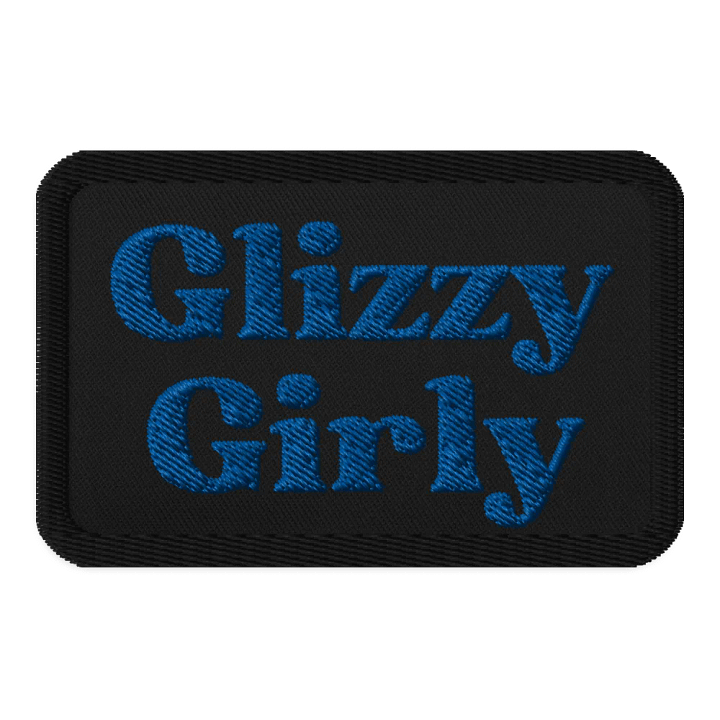 Glizzy Girly Blue Patch product image (1)