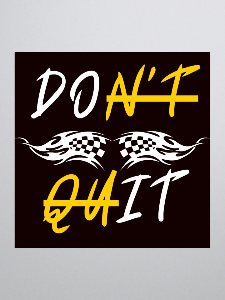 Dynamic Motivation Kiss Cut Stickers product image (2)