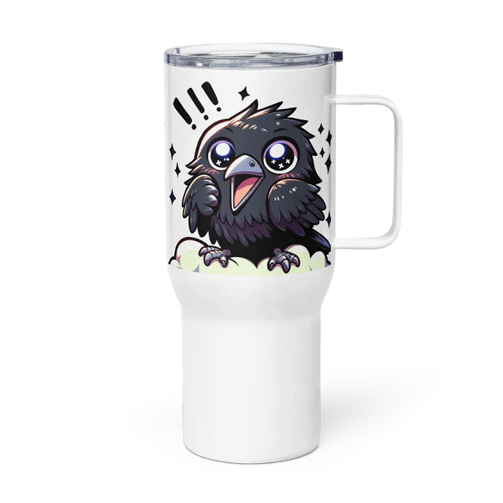 Travel Mug mit Henkel - Rabe product image (2)