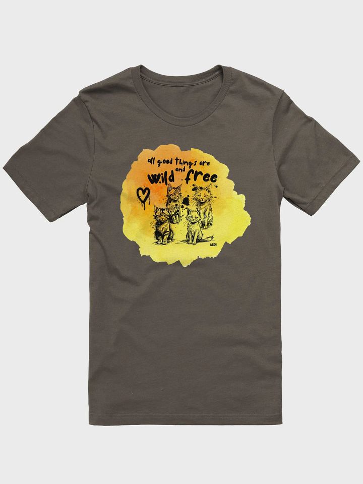 Wild and Free Cats T-Shirt product image (2)